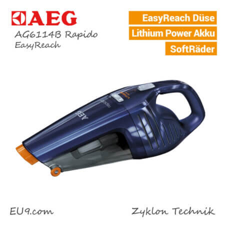 AEG AG6114B Rapido Staubsauger