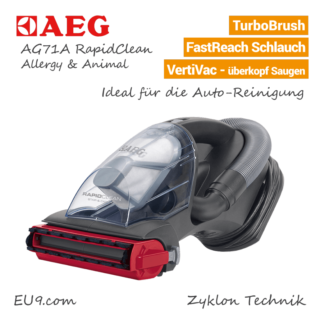 AEG AG71B RapidClean Staubsauger