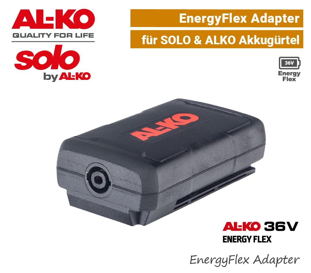 ALKO Adapter Akku-Gürtel Akku-Tragegurt SOLO AL-KO 36V EnergyFlex EU9