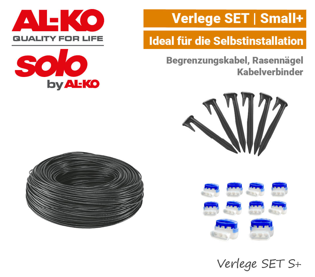 ALKO SOLO Verlege SET S Small Klein Installation Robolinho EU9