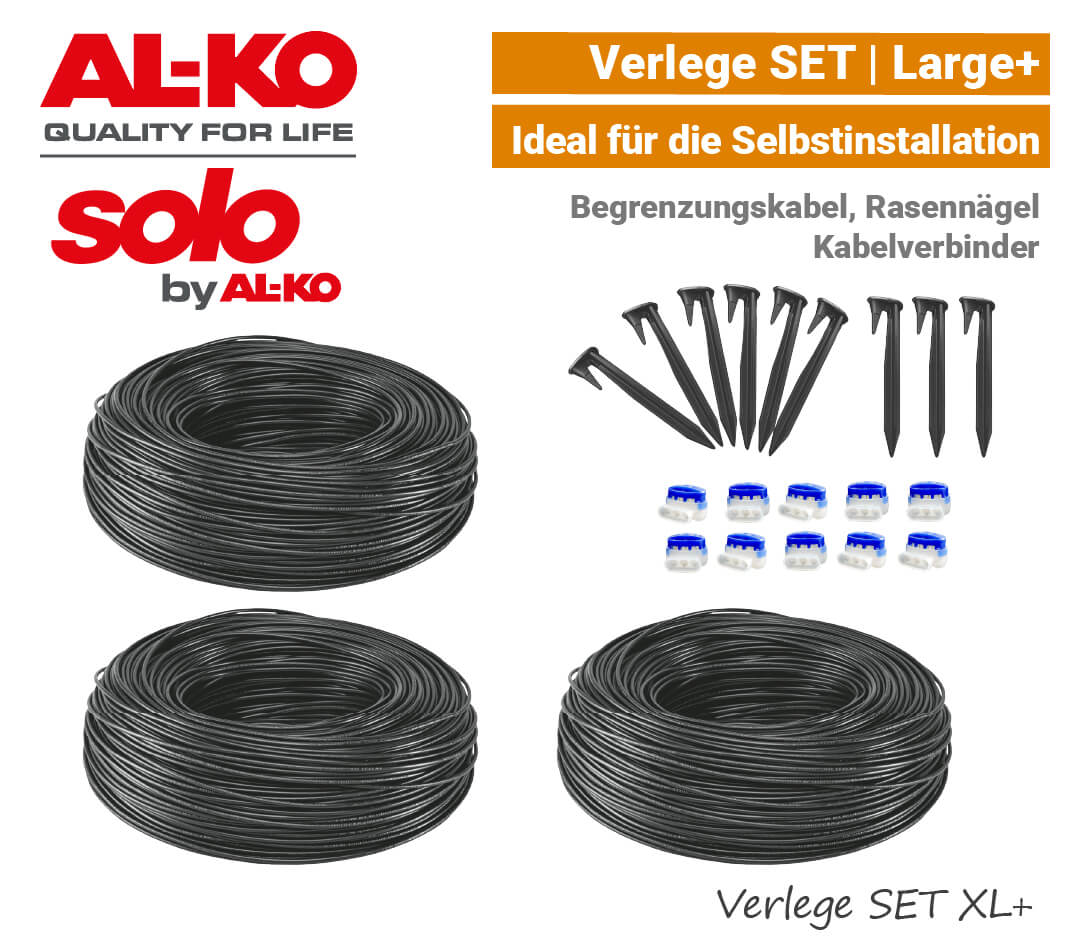 ALKO SOLO Verlege SET X-Large Extra Groß XL Installation Robolinho EU9