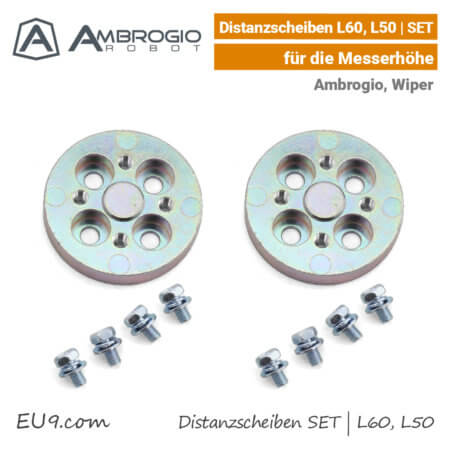 Ambrogio Distanzscheibe L60 L50 Wiper Blitz Messerhöhe EU9