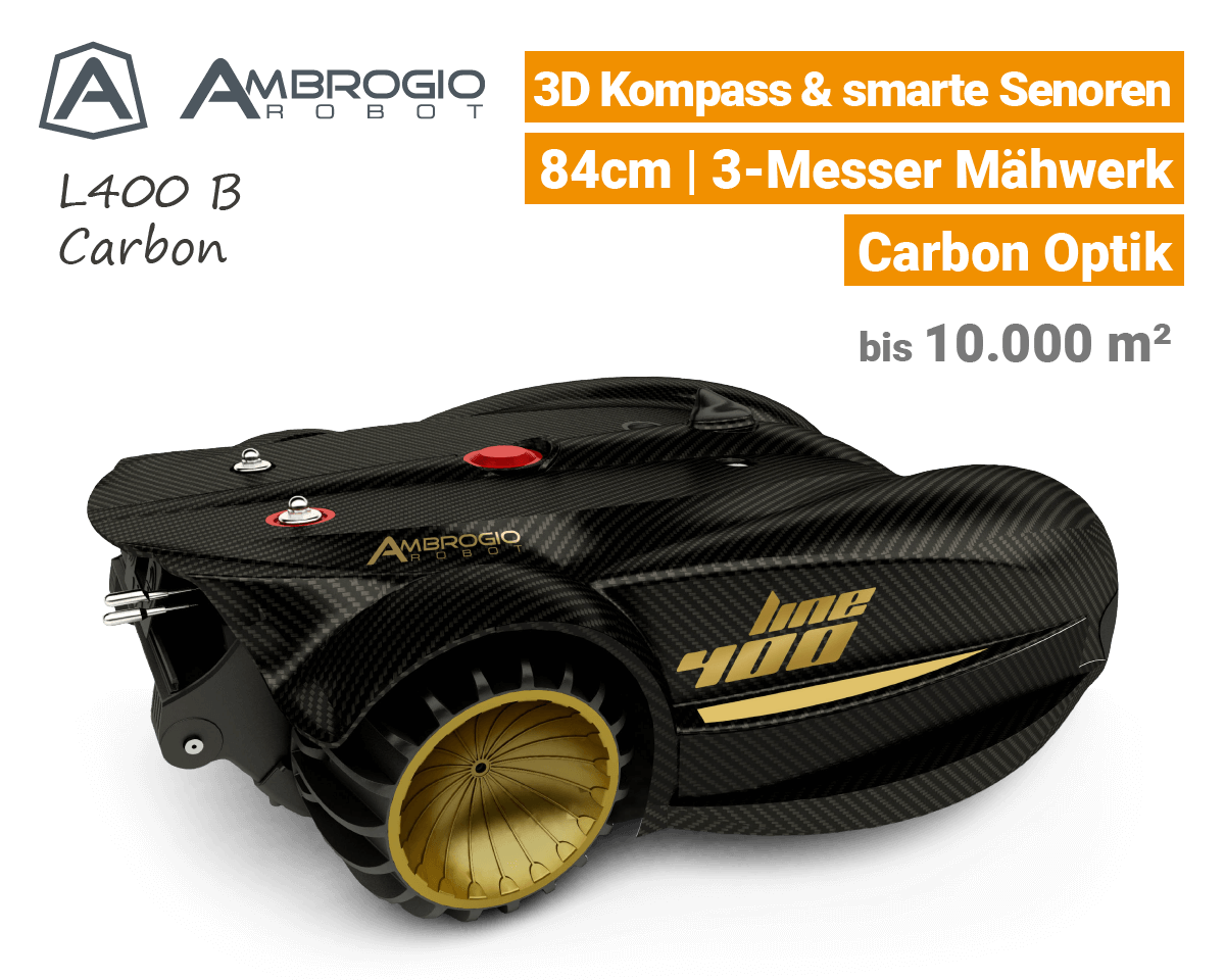 Ambrogio L400 B Rasenroboter-Mähroboter EU9