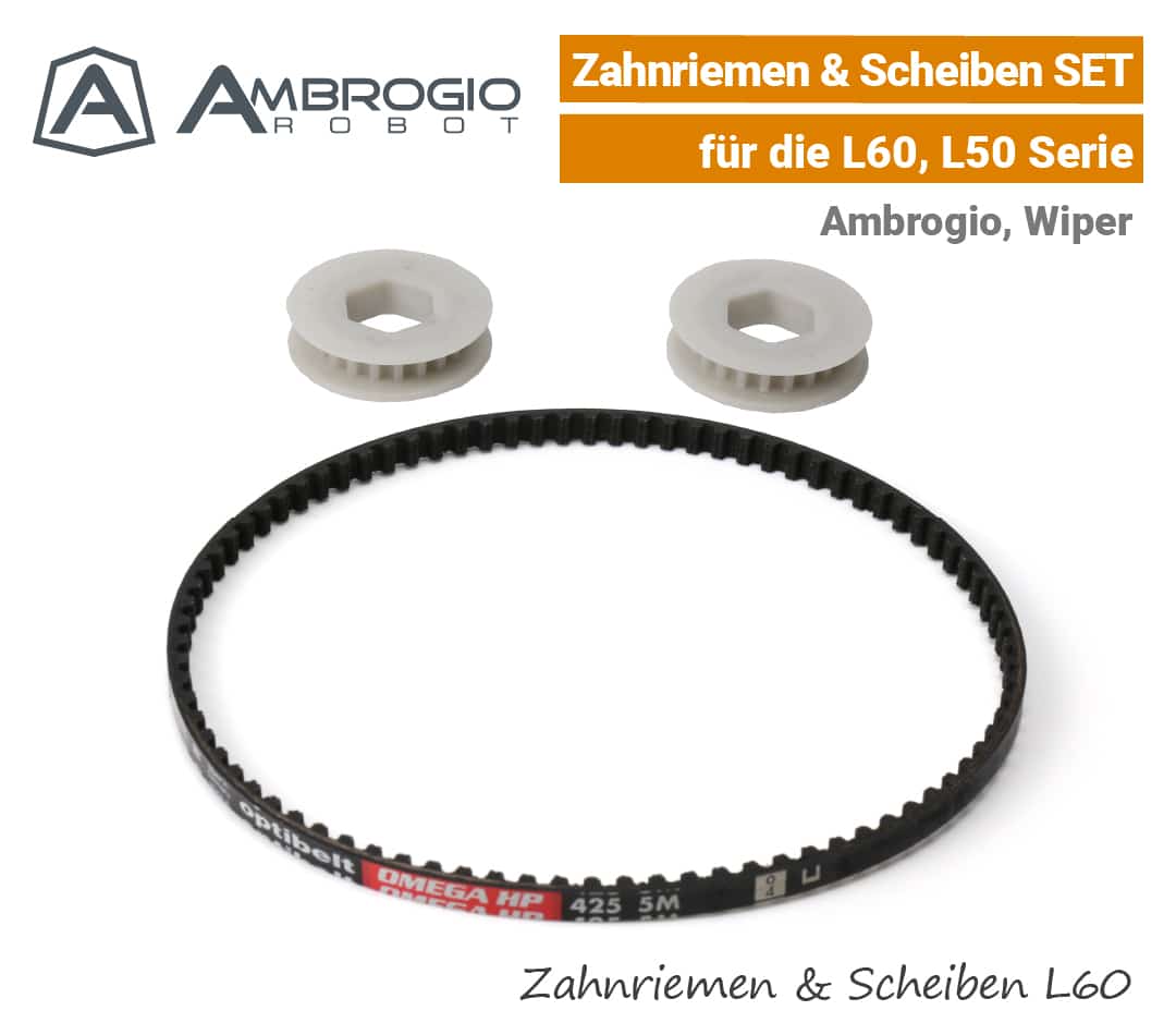 Ambrogio Zahnriemen Zahnriemenscheiben L60 L50 Wiper Antrieb EU9