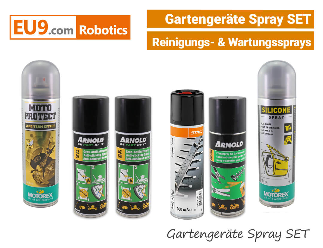 Arnold Motorex Stihl Gartengeräte Spray-SET EU9