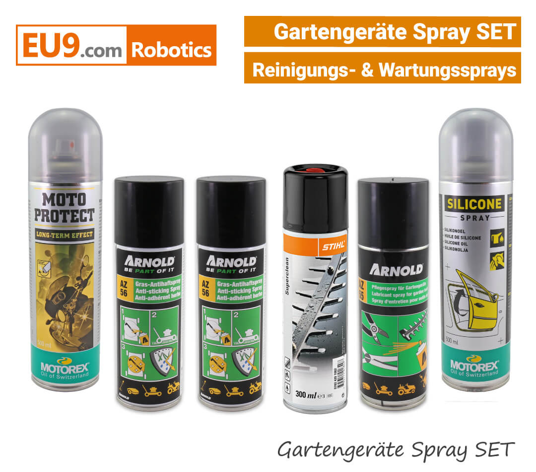 Arnold Motorex Stihl Gartengeräte Spray-SET EU9