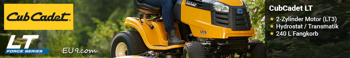 Cub Cadet LT Rasentraktor Aufsitzmäher EU9