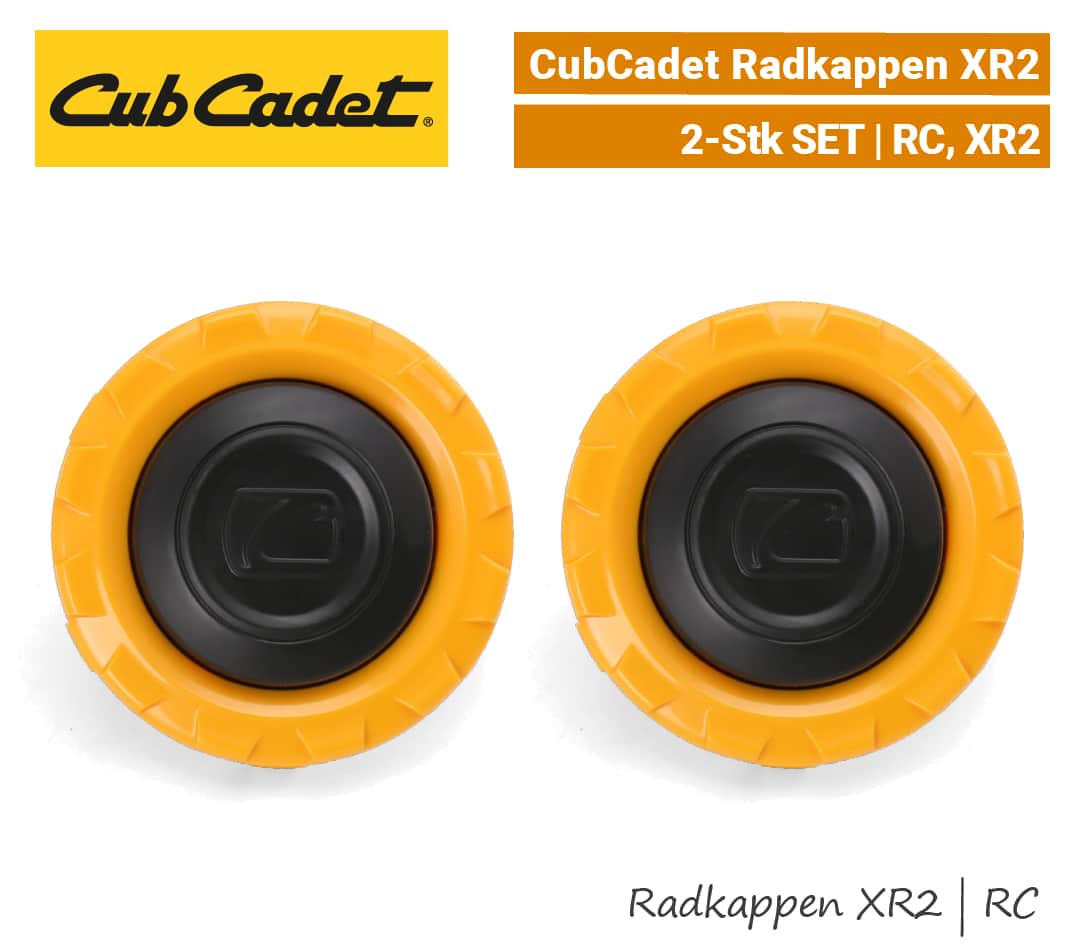 CubCadet Radkappen XR2 RC MC TC Roboscooter Lawnkeeper EU9