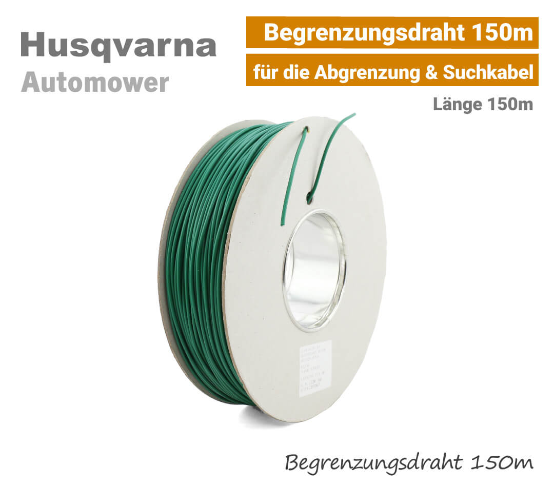 Husqvarna Automower Begrenzungskabel-Begrenzungsdraht 150m EU9