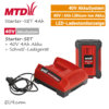 MTD 40V Starter SET - 4Ah Akku - Schnell-Ladegerät EU9