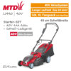 MTD LM 40 40 Volt Akku-Rasenmäher EU9