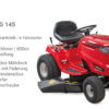 MTD Smart RG 145 Transmatic Rasentraktor Aufsitzmäher mit Seitenauswurf EU9