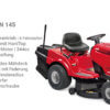 MTD Smart RN 145 Transmatic Rasentraktor Aufsitzmäher mit Fangkorb EU9