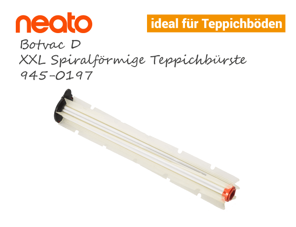 Neato Botvac D XXL Spiralförmige Teppichbürste 945-0197