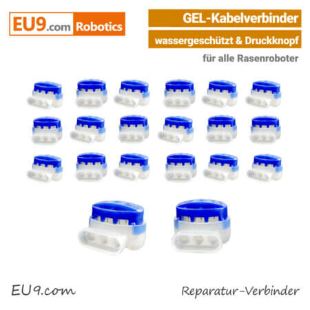 Rasenroboter-Mähroboter Gel-Drahtverbinder Kabelverbinder Robomow, Wolf, Cub Cadet, Automower, Ambrogio, Stiga EU9