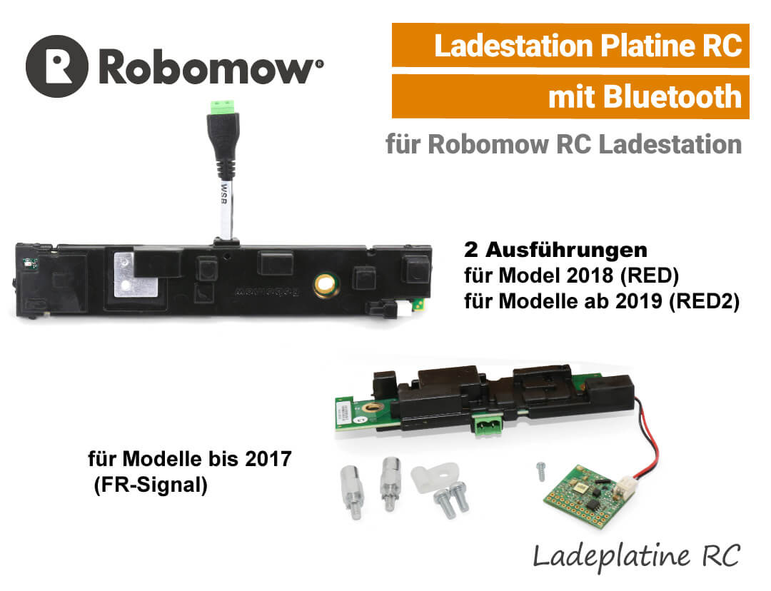 Robomow Ladestation-Platine RC Ladeplatine RC mit Bluetooth EU9