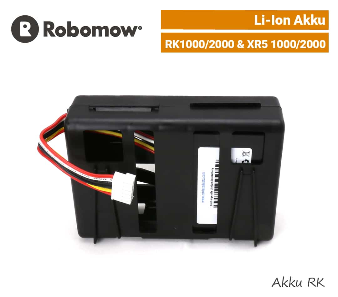 Robomow Li-Ion Akku RK 2000 RK 1000 XR5 2000 XR5 1000 4.9 Ah EU9