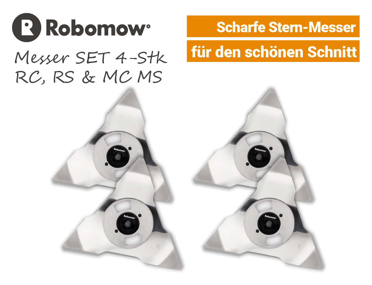 Robomow Messer RC RS MC MS 4-Stk SET MRK6101A EU9