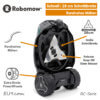 Robomow RC Mähdeck 28 cm Schnittbreite Randnahes Mähen EU9