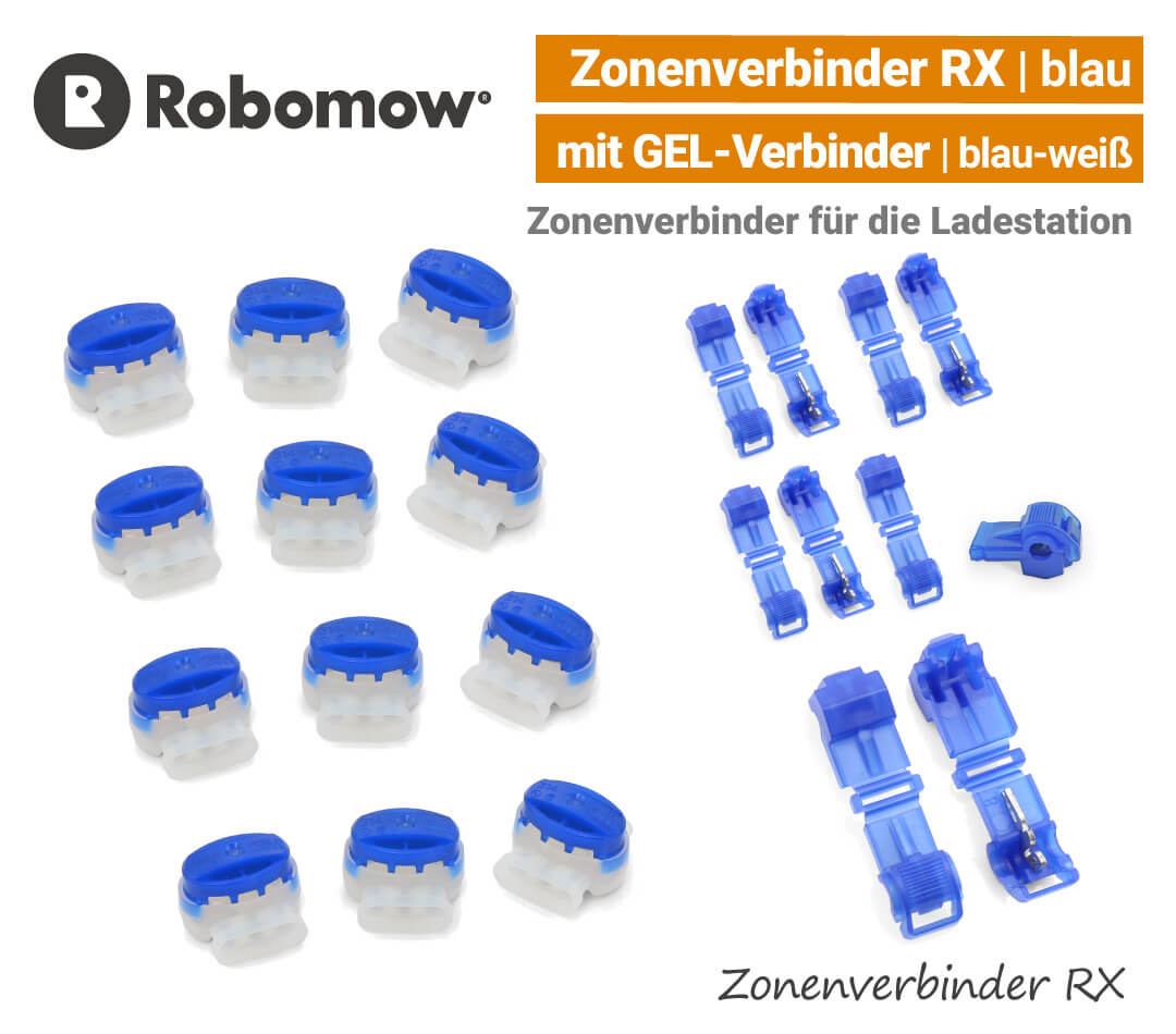 Robomow Zonenverbinder RX Loopo S XR1 Ladestation-Verbinder Gel-Verbinder EU9