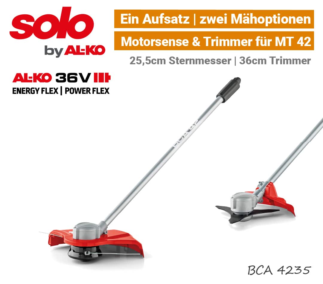 SOLO ALKO Motorsense Trimmer Aufsatz BCA 4235 MT 42 EU9