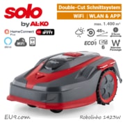 SOLO Robolinho 1423 W ALKO Mähroboter Rasenroboter WiFi WLAN-Smarthome Links EU9