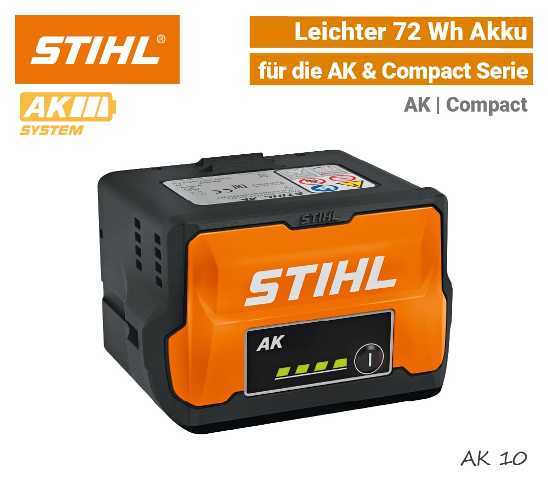 STIHL AK-10 Akku Li-Ion AK Compact Battery EU9