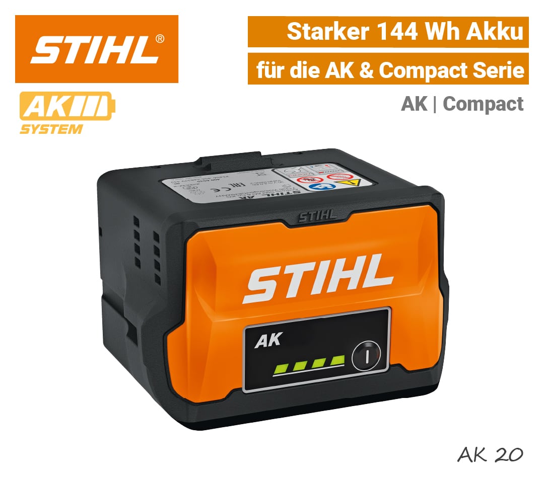 STIHL AK-20 Akku Li-Ion AK Compact Battery EU9