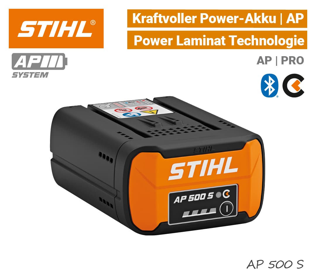 STIHL AP 500 S Akku AP PRO Li-Ion Power stark EU9