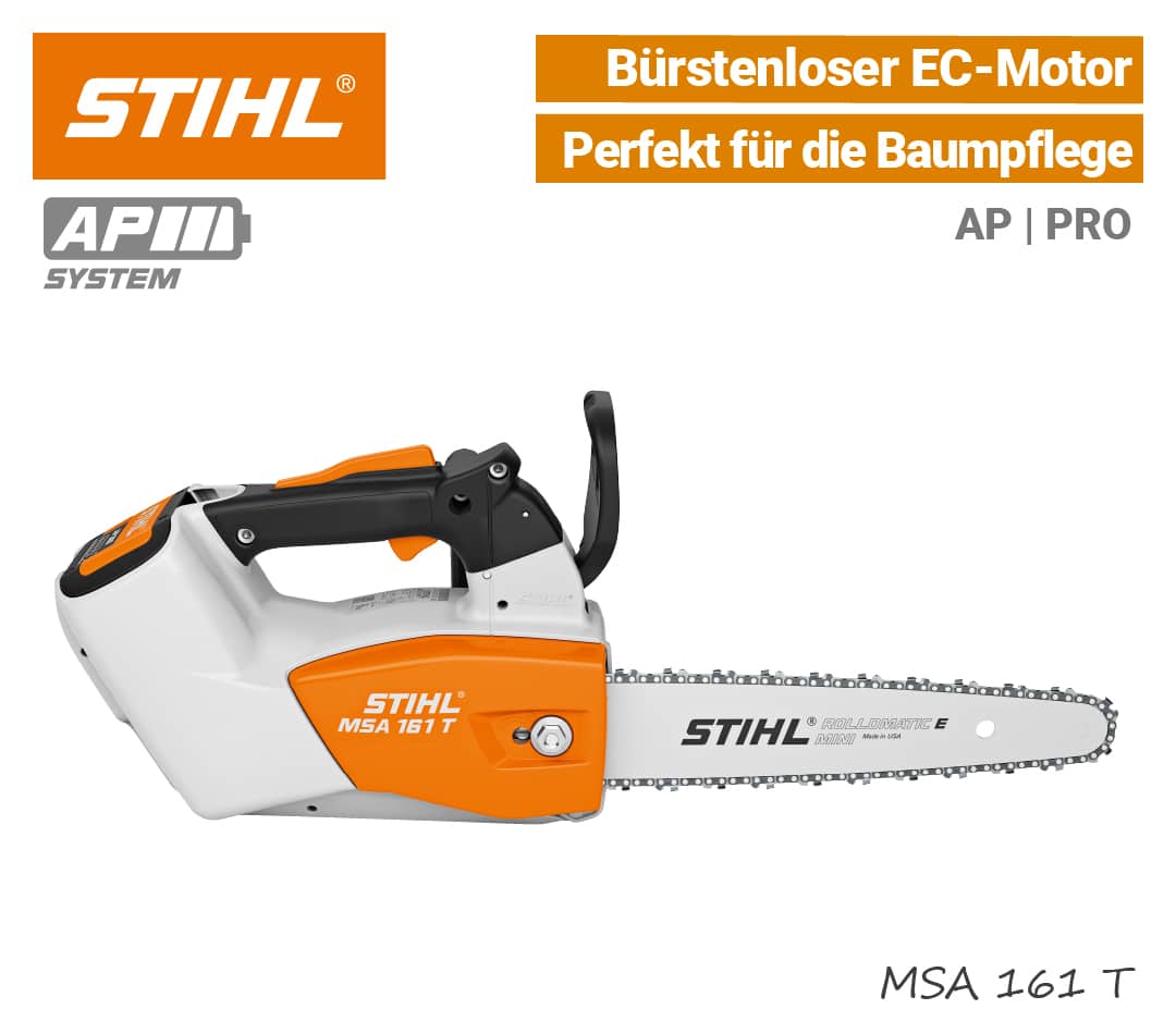 STIHL MSA 161 T Akku-Baumsäge Kettensäge Motorsäge AP PRO EU9