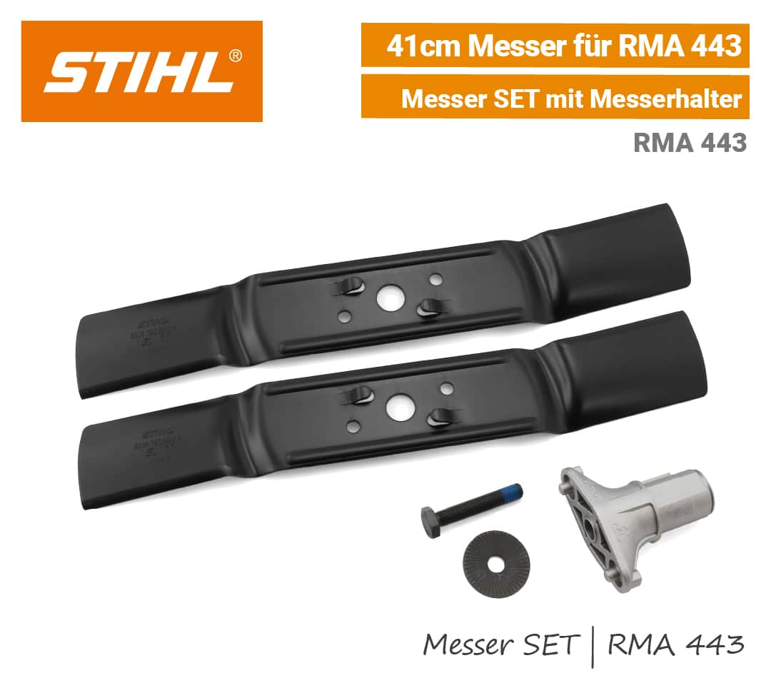 STIHL Messer SET RMA 443 Akku-Rasenmäher AP EU9