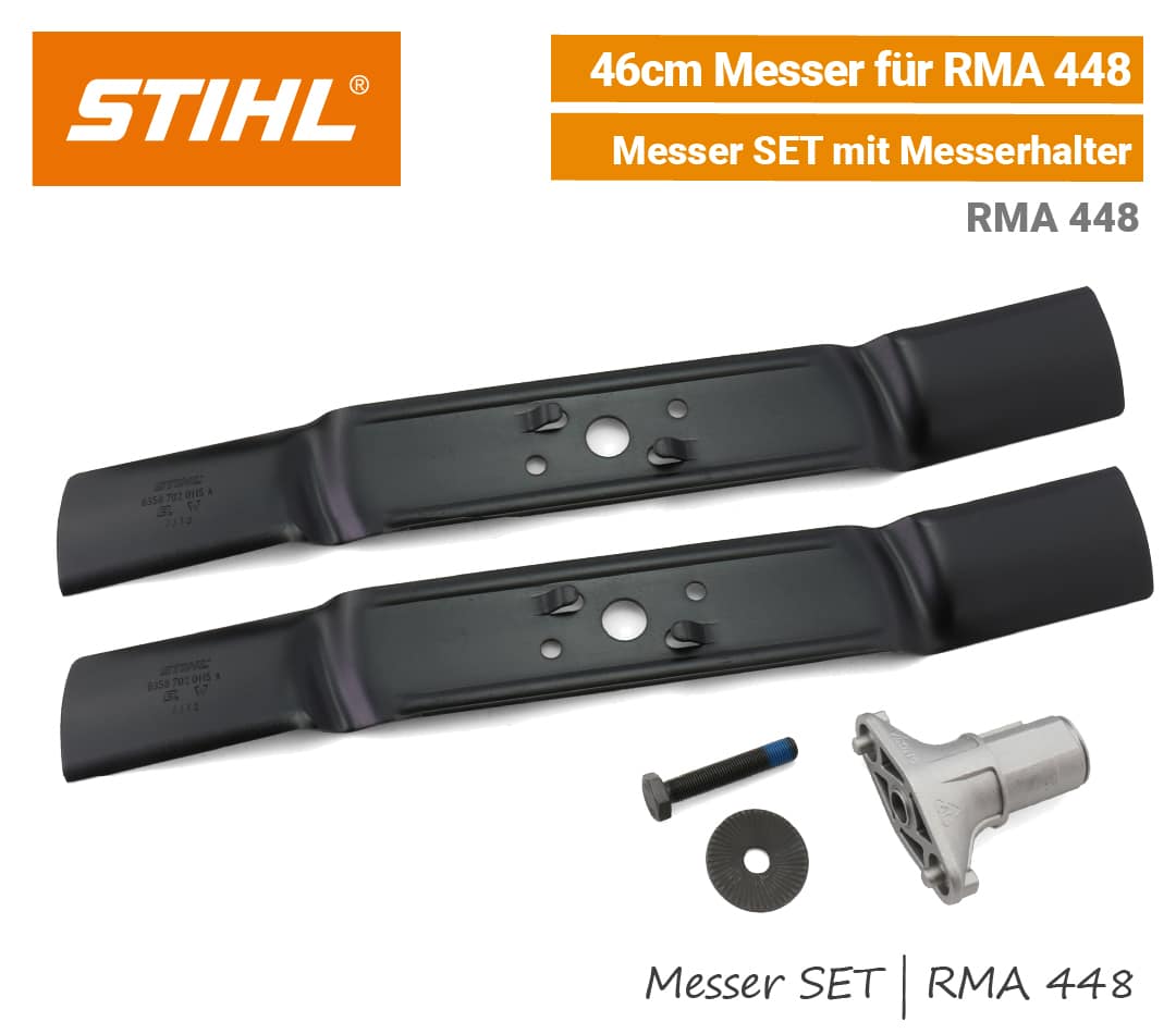 STIHL Messer SET RMA 448 Akku-Rasenmäher AP EU9