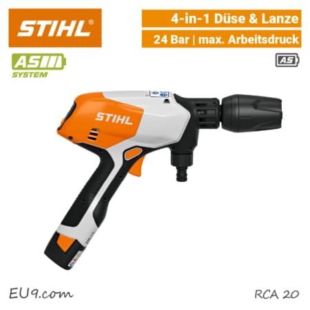 STIHL RCA 20 Akku-Hochdruckreiniger EU9