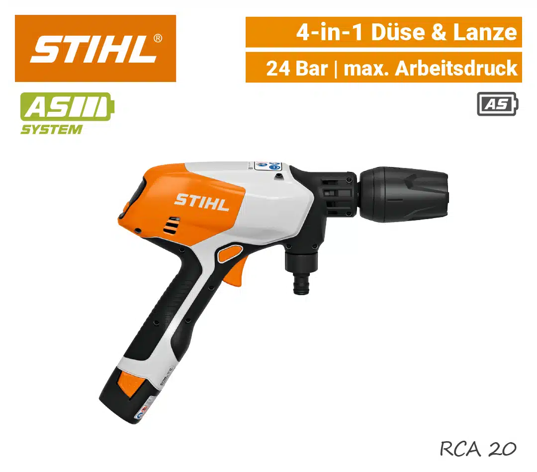 STIHL RCA 20 Akku-Hochdruckreiniger EU9