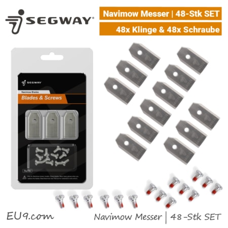 Segway Navimow Messer 48-Stk SET Klingen EU9