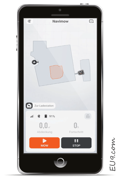 Segway Navimow Smartphone APP EU9