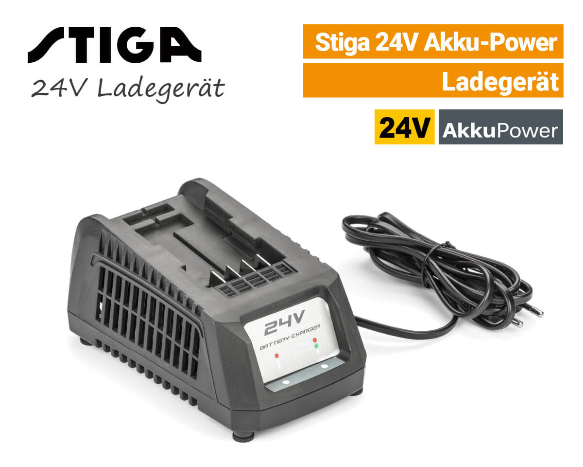 Stiga 24V Ladegerät 24 Volt EU9