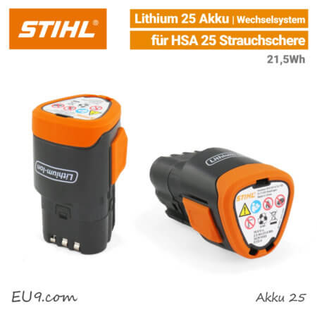 Stihl Akku 25 für HSA 25 EU9