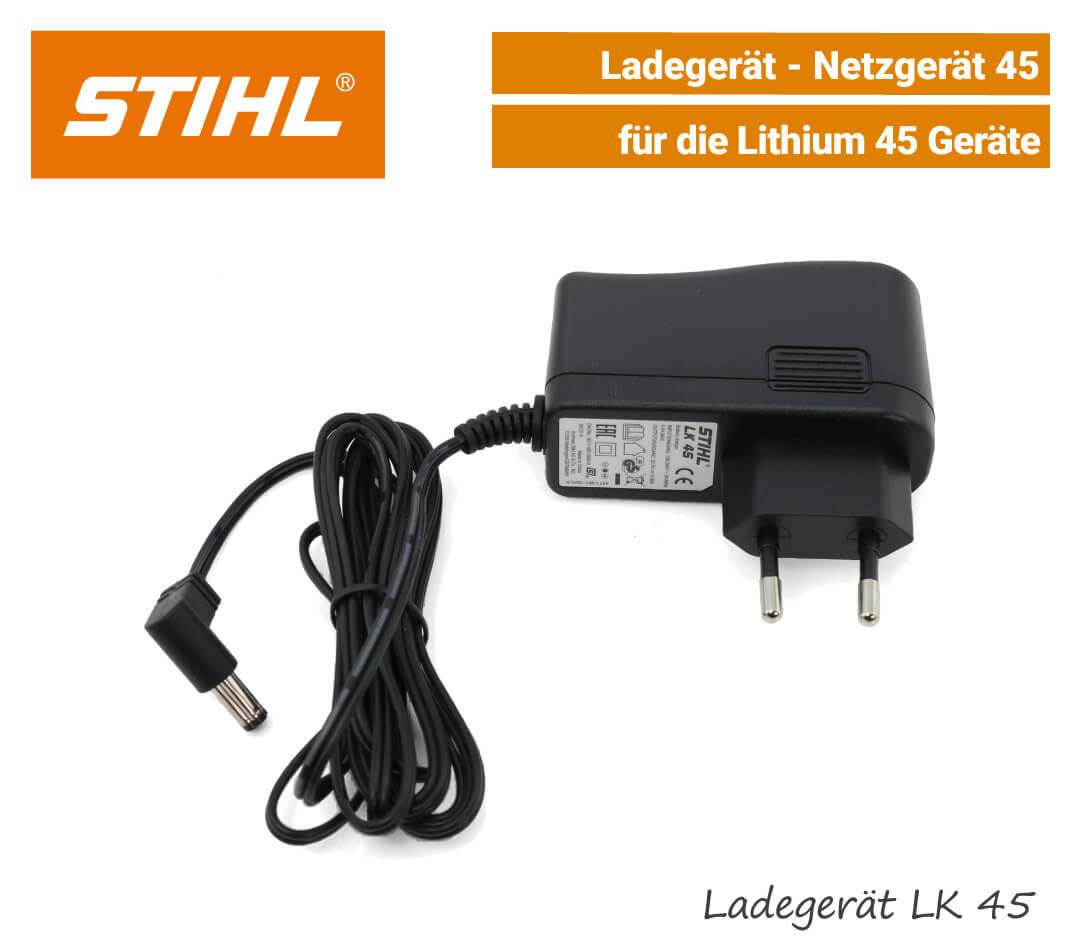 Stihl Ladegerät 45 Netzgerät 45 LK-45 Lithium EU9