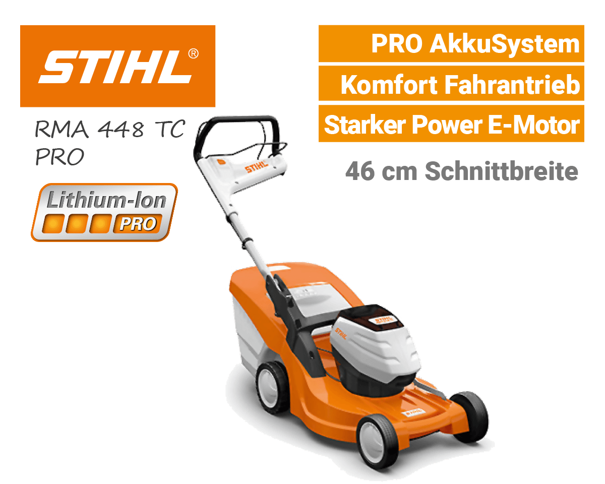 Stihl RMA 448 TC Akku-Rasenmäher PRO AkkuSystem EU9