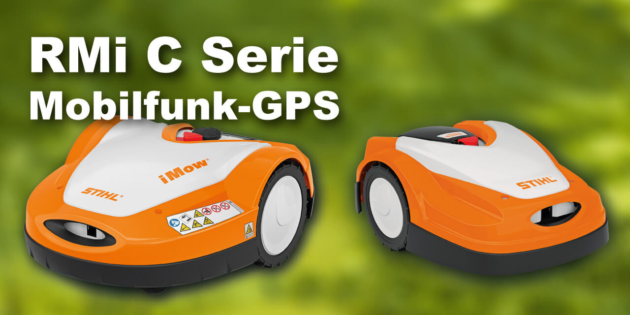 Stihl RMi 632 C PC RMi 422PC Rasenroboter GPS Mobilfunk EU9