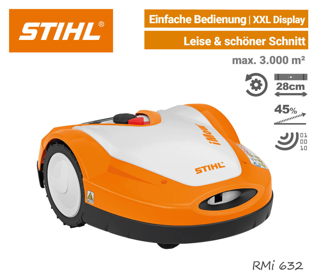 Stihl RMi 632 Mähroboter-Rasenroboter EU9