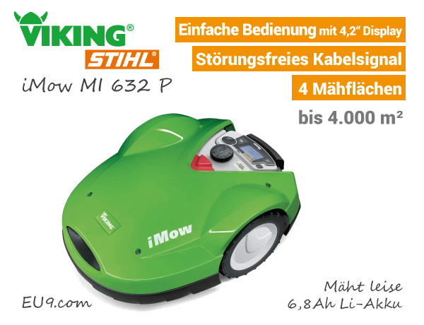 Stihl Viking iMow Mi632P Rasenroboter EU9