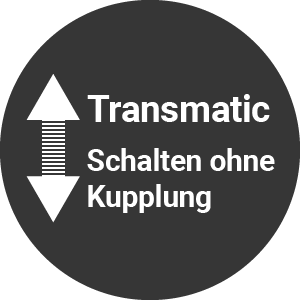 Transmatik Schalten ohne Kupplung EU9