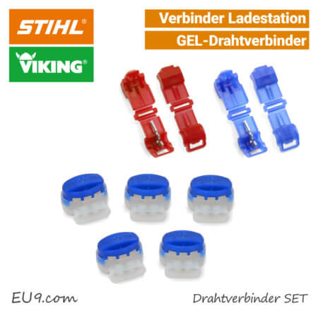 Viking Stihl Kabelanschluss-Klemme Ladestation-Verbinder AKS-010 AKS-011 EU9