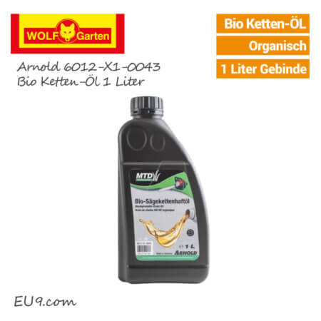 Wolf-Garten Arnold 6012-X1-0043 Bio-Kettenöl 1 Liter